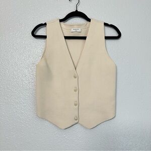 ARITZIA Knit Button-Up Vest